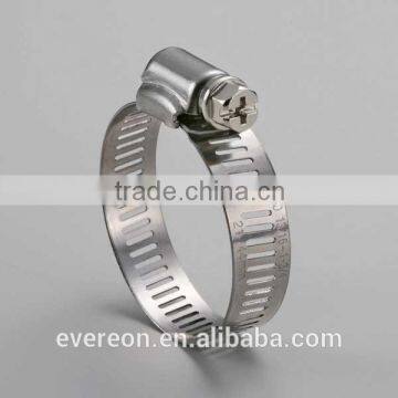 American galvanized steel pipe clamp gas hose clamp types