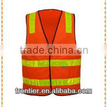 Safety vest with 3M6187 tape