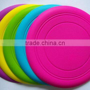 2014 customized high quality silicone professional frisbee