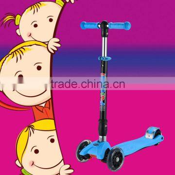 Child Age cool sports new folding kick scooter with LED wheel