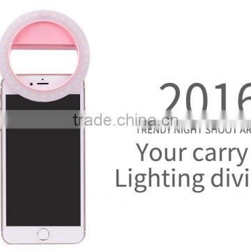 Selfie Fill Light LED Flash Ring Lighting Suitable for any phone models