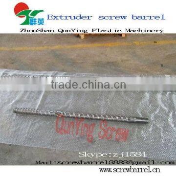 blowing mould machine alloy screw barrel for single plastic extruder machine