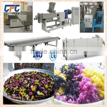 High-yield artificial golden rice processing line