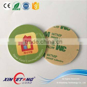 ISO14443A/B RFID smart Tag antimetal NFC Tag on Steel Metal