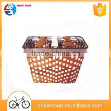 Bicycle accessories wholesale plastic PVC bike baskets convenient bicycle basket