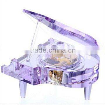 Crystal Piano Music Box,Piano Crafts Gifts,Best Christmas Gifts photo-6