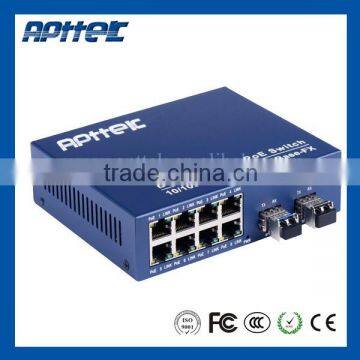 8 port media converter 100M Rj45 8 port media converter sfp 8 port media converter