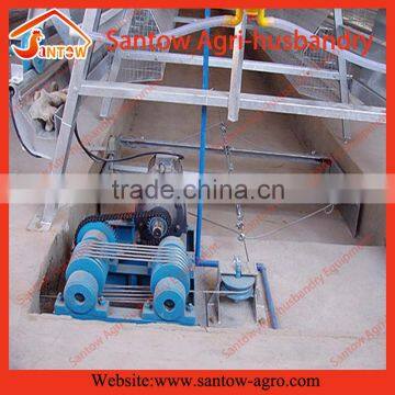Scraper Type Manure Removal Device for Chicken House
