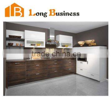 LB-JL1096 2015 New zealand wood veneer free style kitchen island cupboard furniture