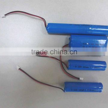 lithium ion rechargeable 18650 battery pack