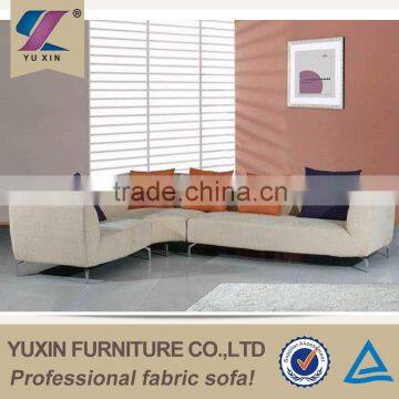 modern furniture l shape fabric corner home sofa as seen tv