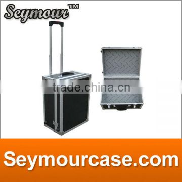 modern aluminum trolley tool case