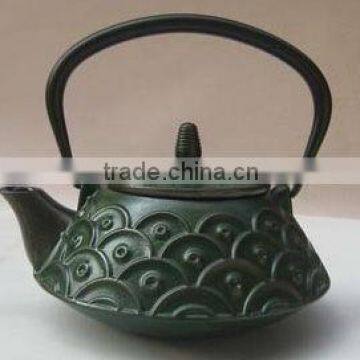 cast iron tea pot