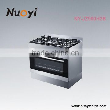 90cm hot alibaba wholesale 5 burner gas cooking stove combination cooker with oven