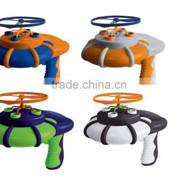 Electrical flying saucer UFO bubble maker , star artwork