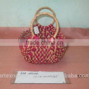Eco-friendly Water Hyacinth Handbag With Handles, Fashionable Looking, Good Price, Natural Material From Vietnam photo-4