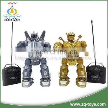 2 in 1 rc boxing punch toy twin pack combat battle rc robot toys with souds and light