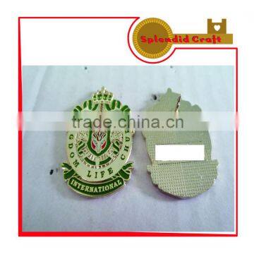 High quality Brass lapel pin