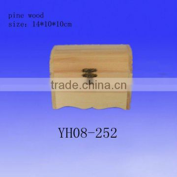 pine wood natural colored wooden gift box YH08-252