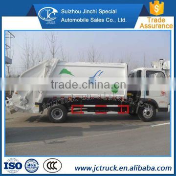 High Performance 6000KG CLW sino 4x2 compression garbage truck with A competitive price