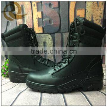 factory direct high quality black combat boots