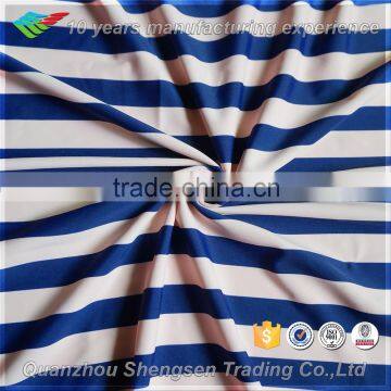 buy blue stripe stretch stock swimsuit fabric