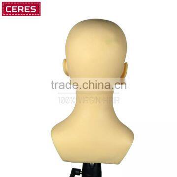 Factory Custom Cosmetology Bald Mannequin Head photo-3