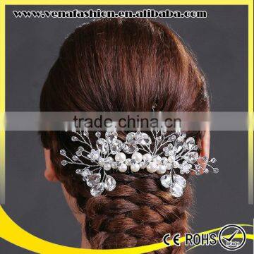 wholesaler crystal rhinestone manufacture of hair comb