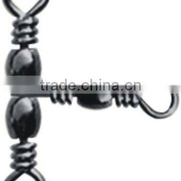 Barrel triple swivel swivels style A of fishing tackle accessories