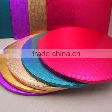 Food grade paper material corrugated board cake bakeing board