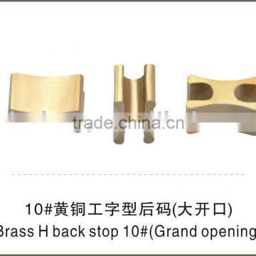 Brass H Bottom Stopper NO.10 Grand opening zipper garment accessories