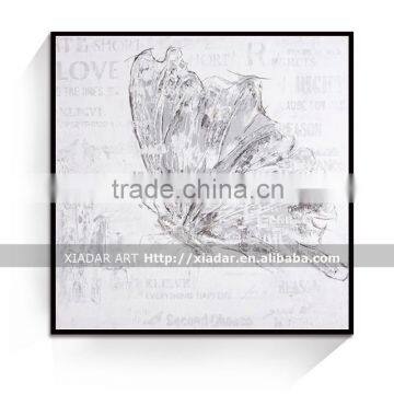 modern canvas flower oil painting/ single oil painting on canvas