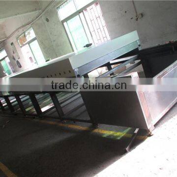 TM-IR1500-15 15m Glass Far-infrared Drying Tunnel Oven Machine with Conveyor