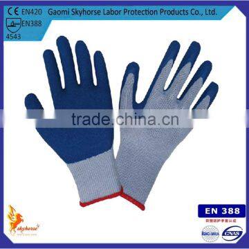 White 13G NYLON NITRILE SAFTY GOLVE