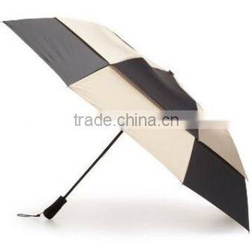 2 Folding Leading Factory Automatic 27 Inch Golf Cheap Vented Umbrella photo-2