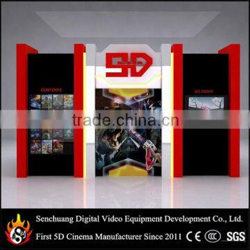 8d cinema system with beautiful cabin