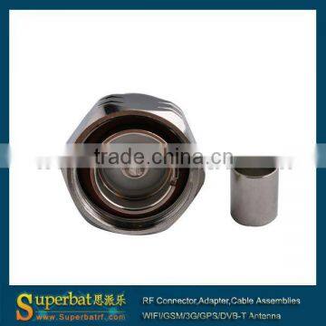 716 Din connector male crimp for LMR400 RG8