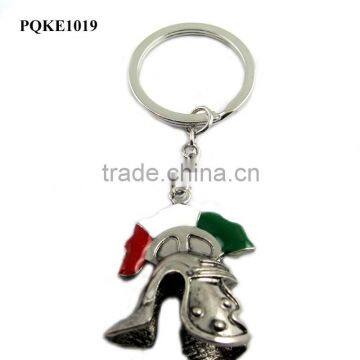 2015 Fashionable personalized vintage 3D helmet keychain