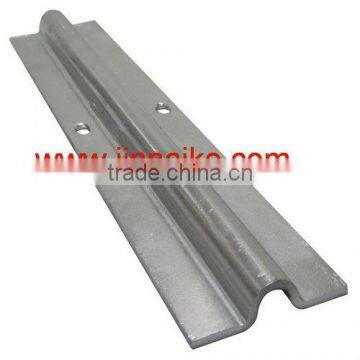 u sliding gate rail
