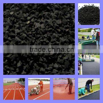 Black SBR Rubber Crumb, Recycled SBR Rubber Granule, Price Of Crumb Rubber-FN-A-16052004