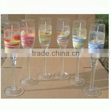 goblet jelly candle