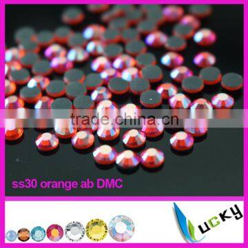 2014 new design dmc hotfix rhinestone with strong glue ss6 ss8 ss10 ss12 ss16 ss20 ss30 ss34 hyacinth ab color