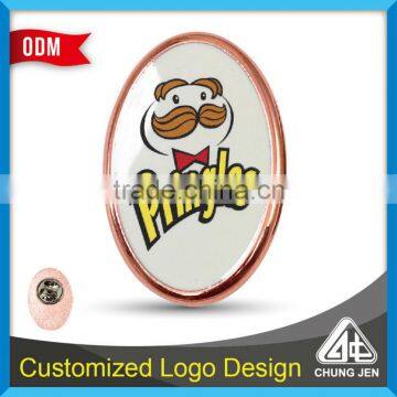 Factory Sale Low Price Brand Logo Printed Lapel Pin photo-3