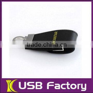Special Unique Oem 16gb Black Leather Usb Flash Drive