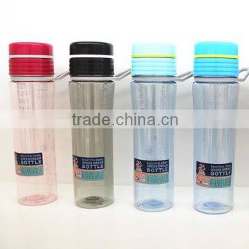 Tritan plastic tea water bottle