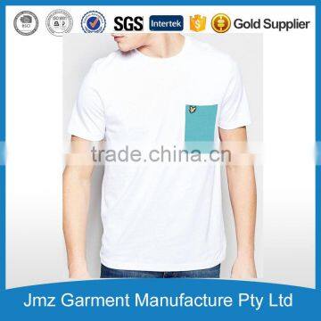 Blank cotton tshirt customized white cotton men t shirts OEM factory China