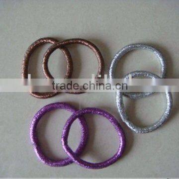 Metallic Glitter Hair Elastic / Thick Elastic Hairbands