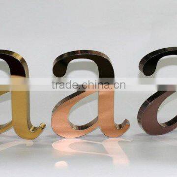 Built-Up Letters From Stainless