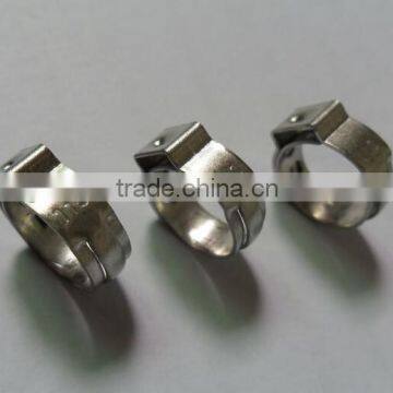 Stainless steel Single ear hose clamp