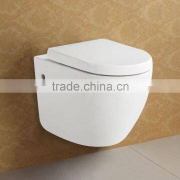 Bathroom Wall Mounted Concealed Cistern Toilet